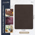 Velvet Repair Patch?Self-Adhesive Flannel Fabric Patch?Multicolor Available Anti Scratch Leather 8X11 Inch Peel and Stick for Sofas, car Seats Hand Bags Jackets (Dark Brown)