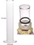 Acrylic Ponytail and Scrunchie Holder Stand,Girls Bracelet Display Rack, Hair Scrunchy Holder, Vertical Bracelets and Scrunchies Holders,12 Inch High By Cq acrylic