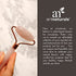 artnaturals Rose Quartz Facial Roller - Pink Face Jade Roller for Natural Anti Aging Ice Facial Massager - Real Authentic Crysal Quartz Gemstone for Wrinkles and Puffiness Relief - Cold Stone Massage (1 Count (Pack of 1))