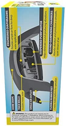 Tetra Whisper Air Pump with Minimal Noise and Maximum Air Flow