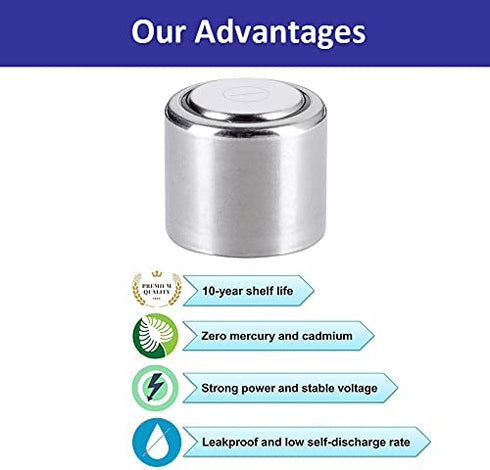 Enerpe 1/3N CR1/3N DL1/3N 3V Lithium Battery High Capacity for Laser Sights Pet Electronic Collars 4-Pack