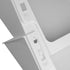 Acrimet 3 Pockets Wall Mount File Holder Organizer Letter Size, White Color (Hangers Included)