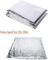 6 Pack High Silver Reflective Mylar Film, Garden Greenhouse Covering Foil Sheets Effectively Increase Plants Growth
