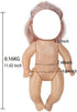 JING SHOW BUSSINESS 6 Sets Baby Doll Clothes for 10-12 Inch Girl Doll, Doll Clothes Dress Outfits Headbands Accessories fits 10 11 12inch Baby Doll