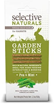 Selective Naturals Garden Sticks For Rabbits (Pack Of Four)