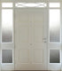Gila 50146414 Decorative Privacy Ice Chips Film-12 x6.5' Sidelight Window Film, 12" x 6.5'