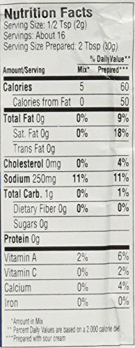 Hidden Valley Dips Mix, Fiesta Ranch, 1.1 Ounce (Pack of 6)