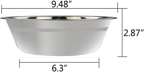 Eagrye Stainless Steel Mixing Bowls/Metal Prep Bowls, Set of 4