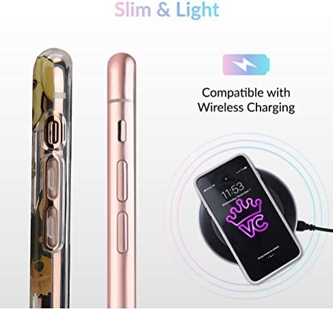 Velvet Caviar Compatible with iPhone XR Case Dog for Women & Girls - Cute Clear Protective Phone Cases (Pug, French Bulldog, Golden, Yorkie)