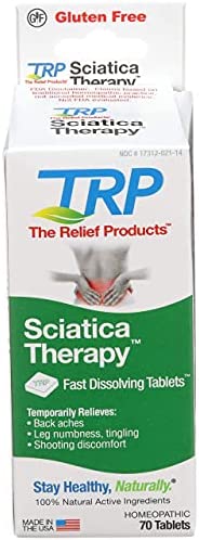 The Relief Products Sciatica Therapy Tablets, 70 Count