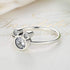 WOSTU 925 Sterling Silver Ring for Women Girls Love Heart,Cat,Mouse,Cubic Zircon(Different Size)