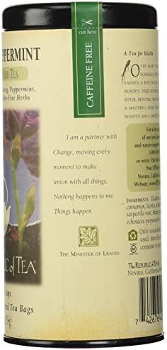 The Republic of Tea, Ginseng Peppermint Tea (36 Tea Bags)