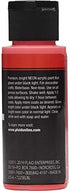 FolkArt Neon Blacklight Acrylic Paint, 2 oz., Red