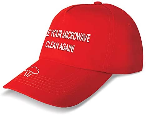 Microwave Steam Cleaner Angry POTUS Presidential Blue, It's HUGE