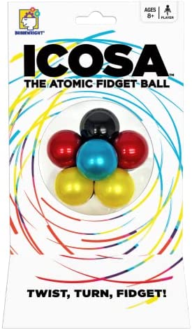 Brainwright - ICOSA - The Atomic Fidget Ball - Twist, Turn, Fidget!