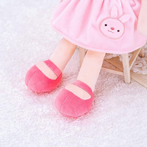 Gloveleya Baby Doll Girl Gifts Soft Plush Bunny Dolls 14" with Gift Box