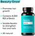Evolution_18 Beauty Grow Capsules, Supplements with Collagen, Biotin & Keratin for Healthy Skin, Nails & Hair Growth, 40 Capsules