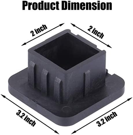 for GMC Hitch Tube Cover Plug Cap for,Rubber Receiver Tube Hitch Plug,Trailer Hitch Cover (fit gmc -1)