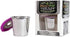 Cafe Flow Stainless Steel Reusable Metal Coffee Pod Refillable Filter Cup - Compatible with Keurig 1.0, 2.0, K-Mini, K-Duo, K-Slim & Select Single K Cup Coffee Makers (See Compatibility Chart)