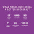 Seven Sundays Wild & Free Blueberry Chia Muesli Cereal {12 oz. pouch, 1 Count} | Gluten Free Certified | Non GMO | No Refined Sugar | Kosher