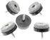 40pcs Furniture Glide,Screw-on Felt Pad Slider Floor Protector for Wooden Leg Feet of Chair Table Sofa(?20mm or 0.8",Black)