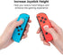 GeekShare Cute Animal Theme Silicone Joycon Thumb Grip Caps,Compatible with Nintendo Switch / OLED / Switch Lite,4PCS -- Frog & Axolotl