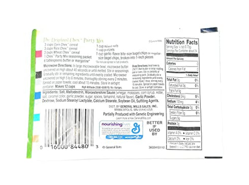 The Original Chex Party Mix Seasoning- Pack of 12-.62 Oz Packets