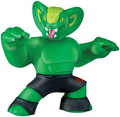 Heroes of Goo Jit Zu 2 Pack of Glow in The Dark Action Figures, Tygor Vs Viper