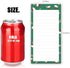 5 Pack Magnetic Notepads for Fridge with Pen Holder, Full Magnet Back Notepad, to Do List, Grocery Shopping, Summer Theme, 6" x 3", 50 Sheets, Magnet Memo Pad for Fridge, Locker, File Cabinet, etc