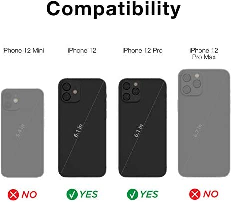 Raptic Shield Case Compatible with iPhone 12 Case & iPhone 12 Pro Case, Shock Absorbing Protection, Durable Aluminum Frame, 10ft Drop Tested, Fits iPhone 12 & 12 Pro, Black & Red