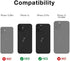 Raptic Shield Case Compatible with iPhone 12 Case & iPhone 12 Pro Case, Shock Absorbing Protection, Durable Aluminum Frame, 10ft Drop Tested, Fits iPhone 12 & 12 Pro, Black & Red
