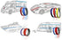 Vinyl Stripe Tape 751 Pinstriping Striping Sticker 33ft Car Motorcycle Bike RC Car Truck Boat Decal (Carbon Black, 0,236“)