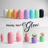 Glow Cube Ice Roller For Face Eyes and Neck To Brighten Skin & Enhance Your Natural Glow/Reusable Facial Treatment to Tighten & Tone Skin & De-Puff The Eye Area (Black)