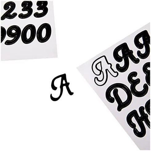 Sticko Alpha-Script-Vaule Pack-Black 52-90149, Other