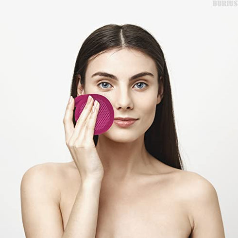 Makeup Remover Cloth Exfoliating Face Scrub - 3Pcs Microfiber Cloth Facial Blackhead Remover Reusable Eye Makeup Remover Pads Face Cleansing Wipes for Women, Men - Exfoliating Washcloth Acne Wipes