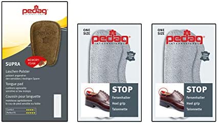 Stop Heel Grips + Supra Tongue Pad, Large/XLarge