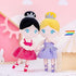 Gloveleya Baby Doll Girl Gift Ballerina Plush Soft Doll Light Purple 13 Inch with Gift Box…