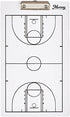 Murray Sporting Goods Basketball Coaches Clipboard | Dry Erase Double-Sided Basketball Clipboard for Coaching | Double-Sided Basketball Coach Marker Whiteboard