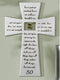 Roman 7" 50TH Anniv Wall Cross