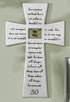 Roman 7" 50TH Anniv Wall Cross