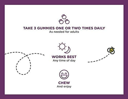 Zarbee's Adult Elderberry Plus Honey Total Immune Support Chewable, 24 Count