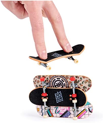 TECH DECK, Sk8shop Fingerboard Bonus Pack, Collectible and Customizable Mini Skateboards, Kids Toys for Ages 6 and up (Styles May Vary)