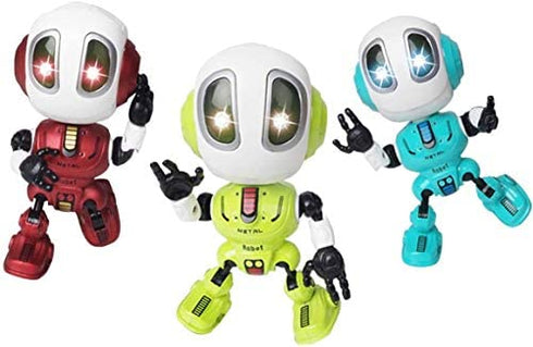 Stocking Stuffers, Rechargeable Talking Robots for Kids, Mini Robot Toys That Repeats What You Say and Help Toddlers Talking, Toys for Age 3+ Boys and Girls Gift