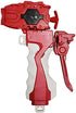 Speder Bey Gyro Blades Burst Sparking Launcher Set, Battling Burst Light Sparking String Launcher Set - Gyro Right Spin Top (Red)