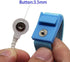 Adjustable Estim Wrist Strap Components 4pcs Blue Stim Loops 4pcs White Wires