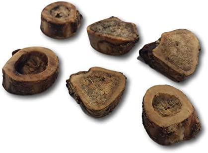 Top Dog Chews Premium - Made in The USA - Dog Bones with Bone Marrow - Long Lasting Natural Beef Femur Chews - Best for Small Dogs (1 Pack of 6 Slices)