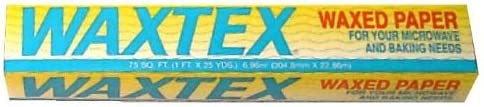 Waxtex Wax Paper, 75 sq ft, 1 CT, Pack of 3