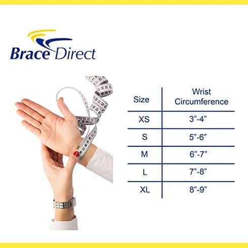 Mini Thumb Spica for Arthritis & DeQuervain Tenosynovitis Treatment-Stabilize CMC, MCP Joints Carpal Tunnel, Sprains, & Trigger Pain Relief by Brace Direct