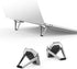 ZELMINE Computer Keyboard/Calculator/Laptop Stand, Portable Anti-Slip, Zinc Alloy,Keyboard Stands Compatible with MacBook Air/Pro, Lenovo, Dell XPS, HP, 10-15.6 Inches Laptops and Keyboards?Grey?
