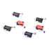 Cylewet 6Pcs V-156-1C25 Micro Limit Switch Long Hinge Roller Momentary SPDT Snap Action for Arduino (Pack of 6) CYT1046
